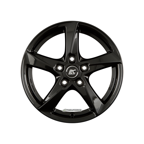 RC DESIGN - RC30 SCHWARZ GLANZ (SG) 6X16 LK:5/100 ET:45 ML:57,1